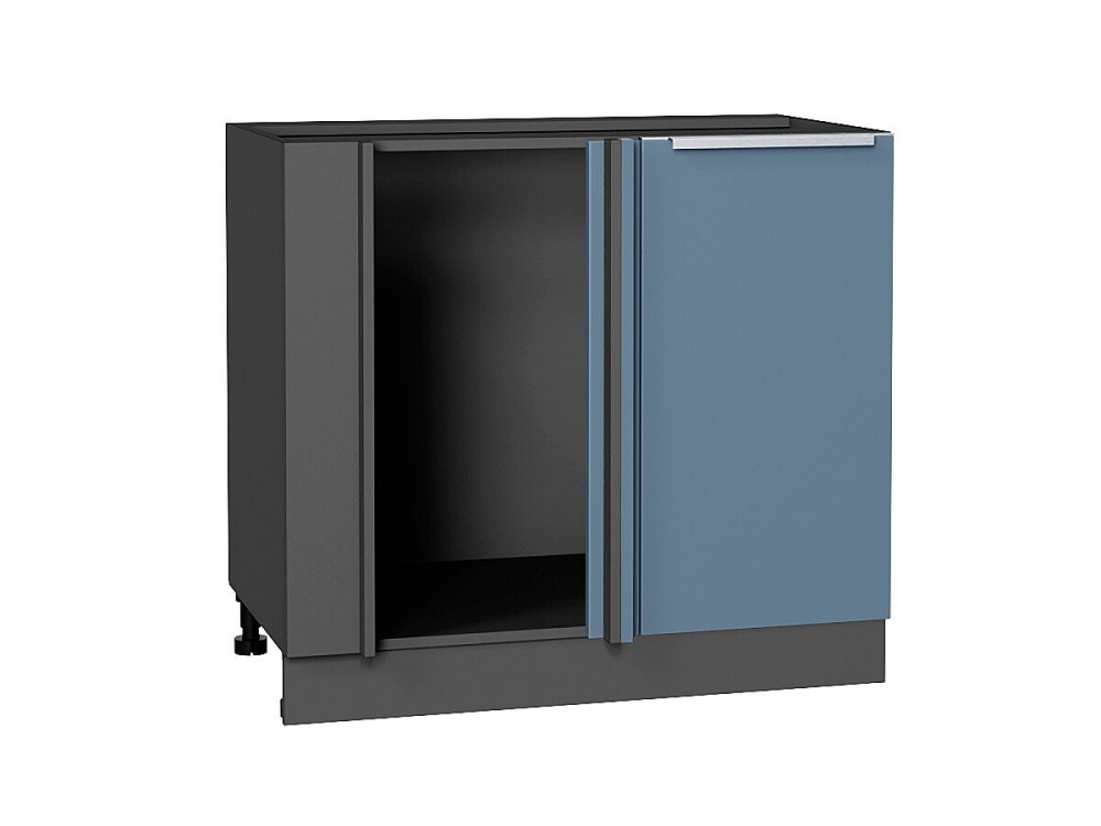 Шкаф нижний угловой Фьюжн Silky Blue Шкаф нижний угловой Фьюжн Silky Blue