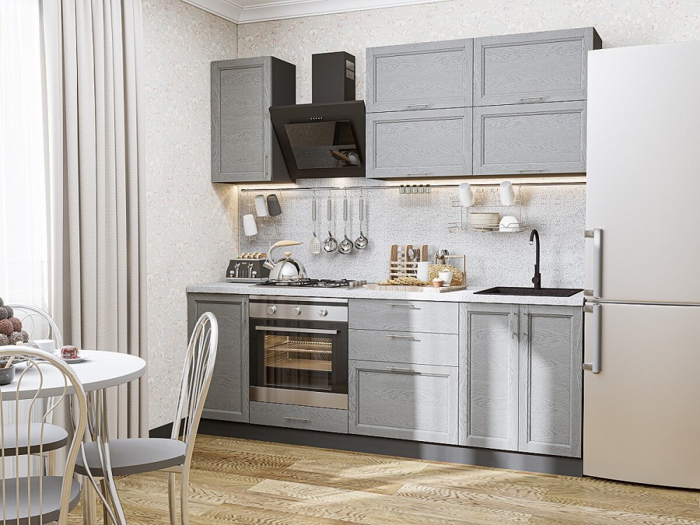 Кухня Сканди-01 Grey Softwood Кухня Сканди-01 Grey Softwood