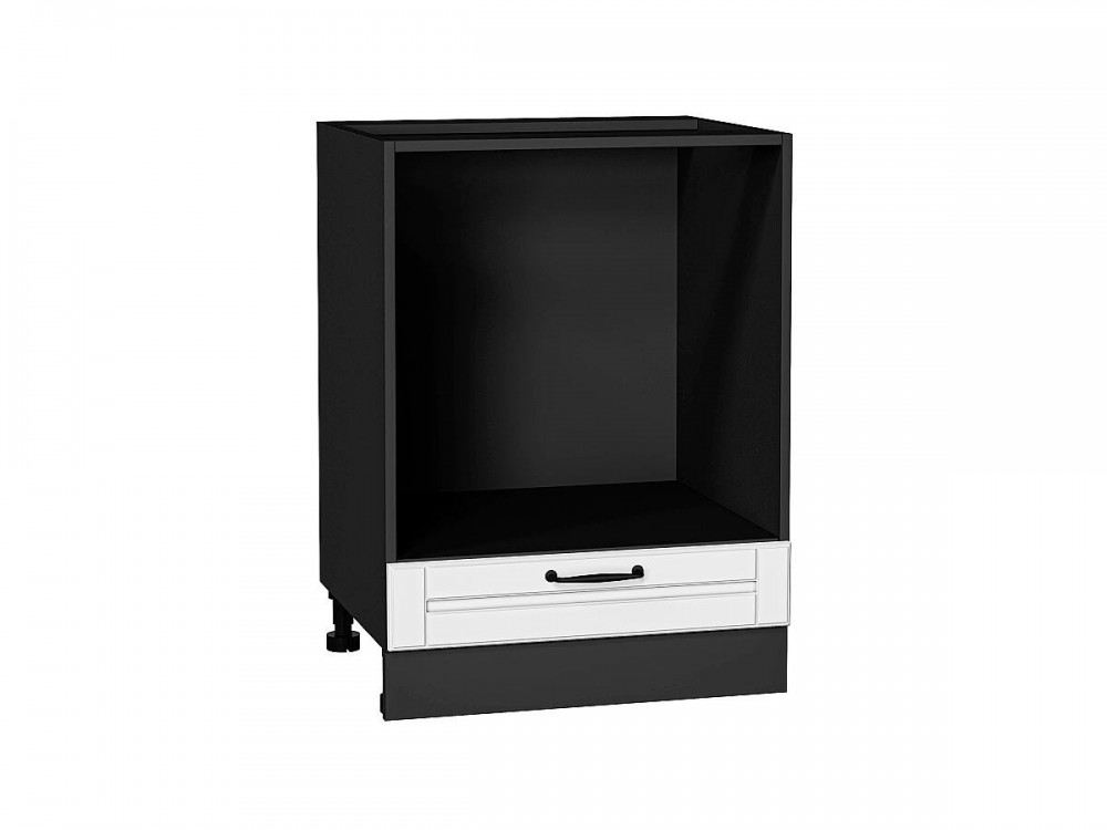  Шкаф нижний под духовку Дублин Special White