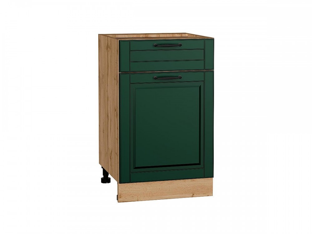  Шкаф нижний с 1-ой дверцей и ящиком Дублин Special Green