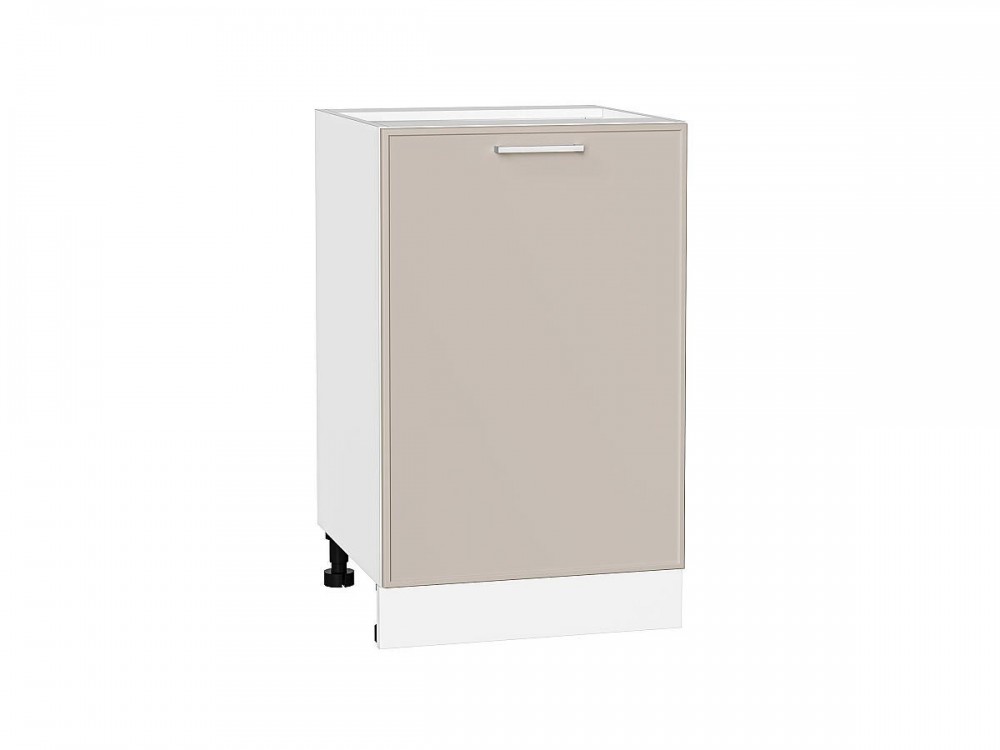  Шкаф нижний с 1-ой дверцей Квадро Кашемир