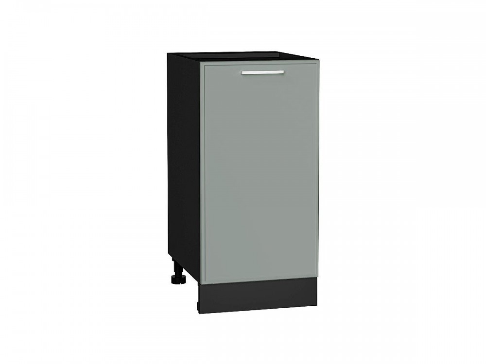  Шкаф нижний с 1-ой дверцей Квадро Аквамарин