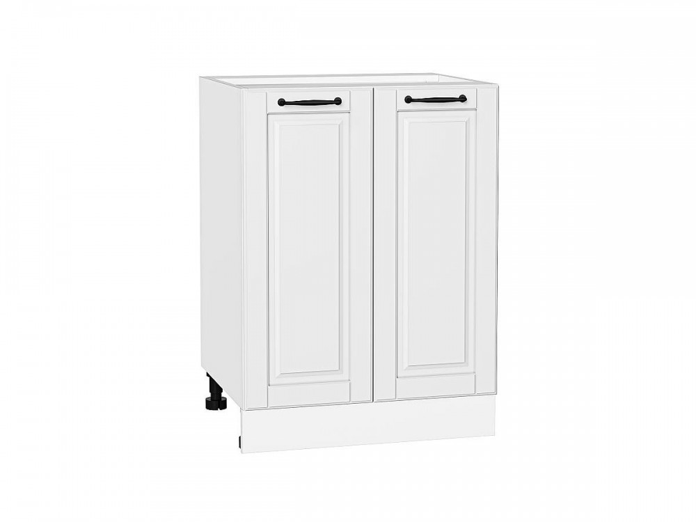  Шкаф нижний с 2-мя дверцами Дублин Special White