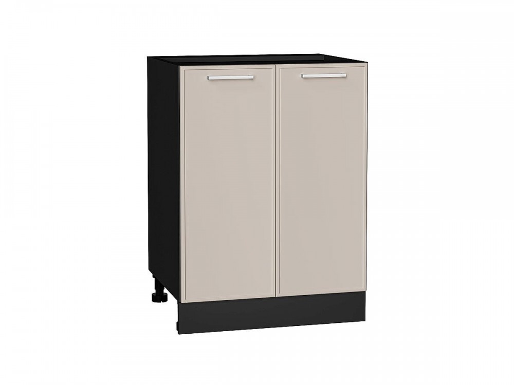  Шкаф нижний с 2-мя дверцами Квадро Кашемир