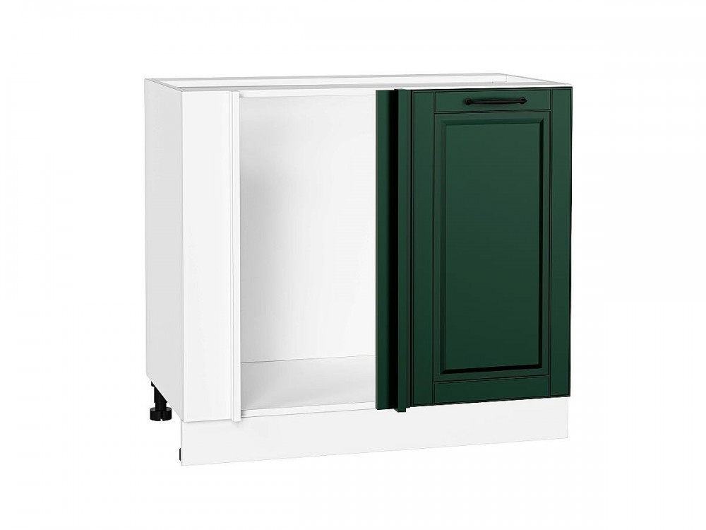  Шкаф нижний угловой Дублин Special Green