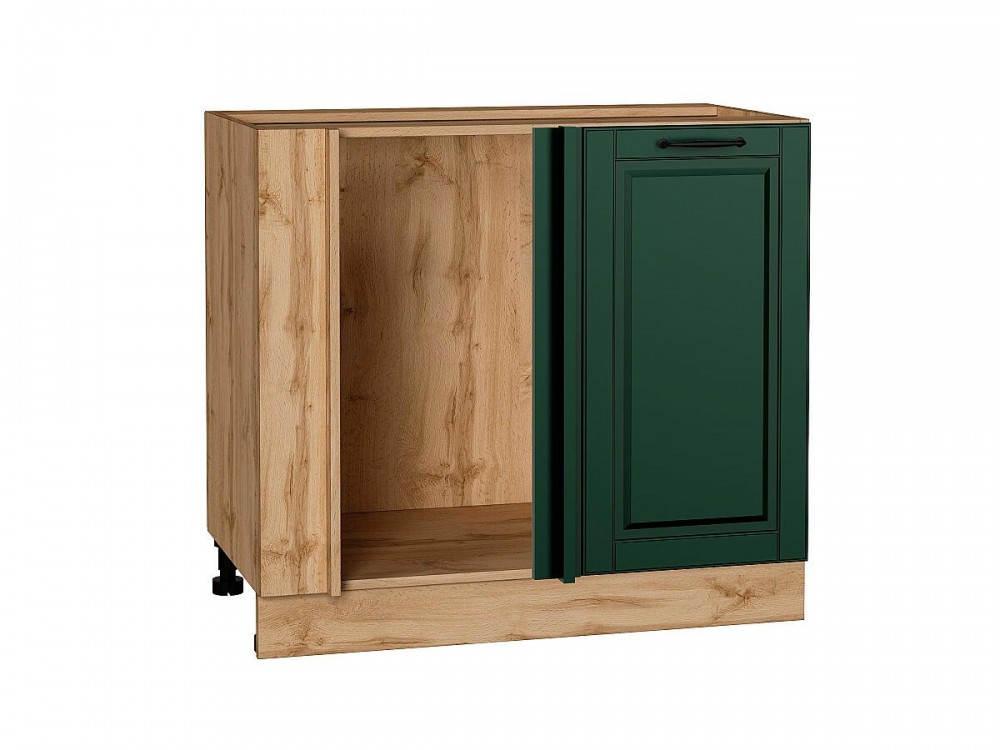 Шкаф нижний угловой Дублин Special Green