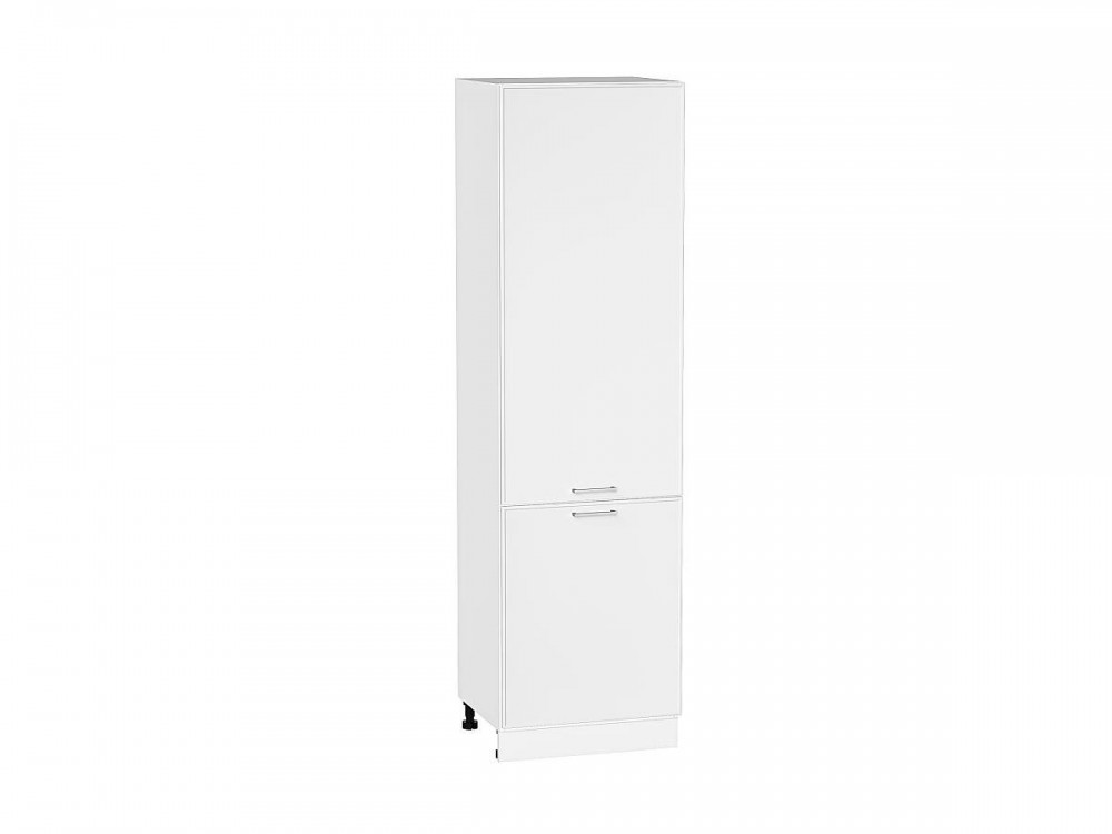  Шкаф пенал с 2-мя дверцами Квадро Белый