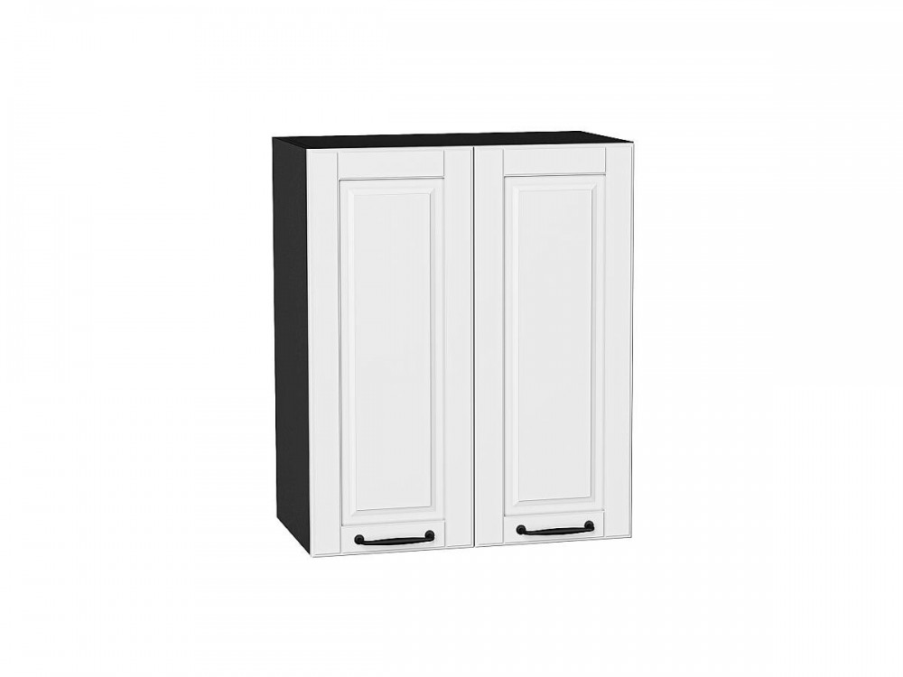  Шкаф верхний с 2-мя дверцами Дублин Special White