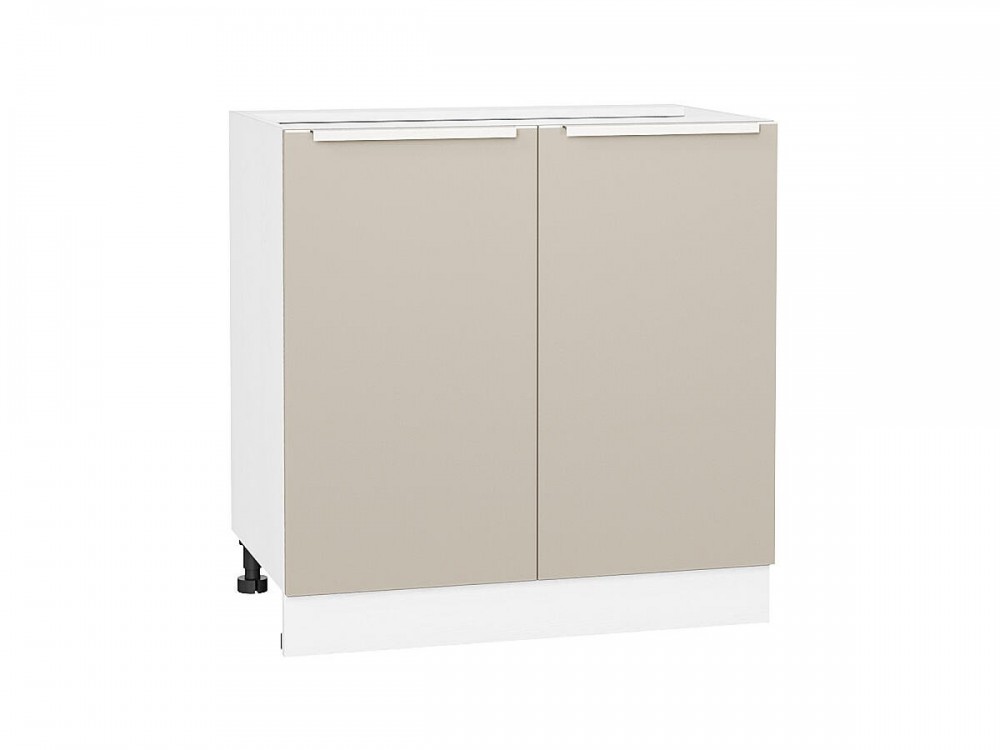  Шкаф нижний с 2-мя дверцами Фьюжн Cream Silk