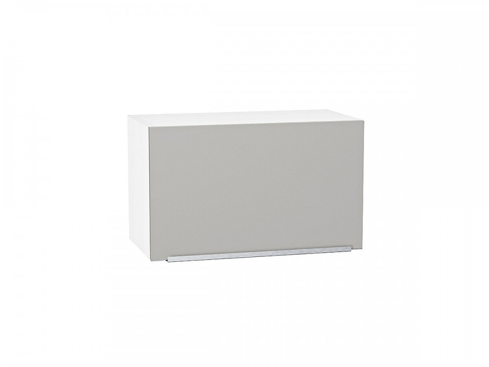 Шкаф верхний горизонтальный Фьюжн Silky Light Grey Шкаф верхний горизонтальный Фьюжн Silky Light Grey