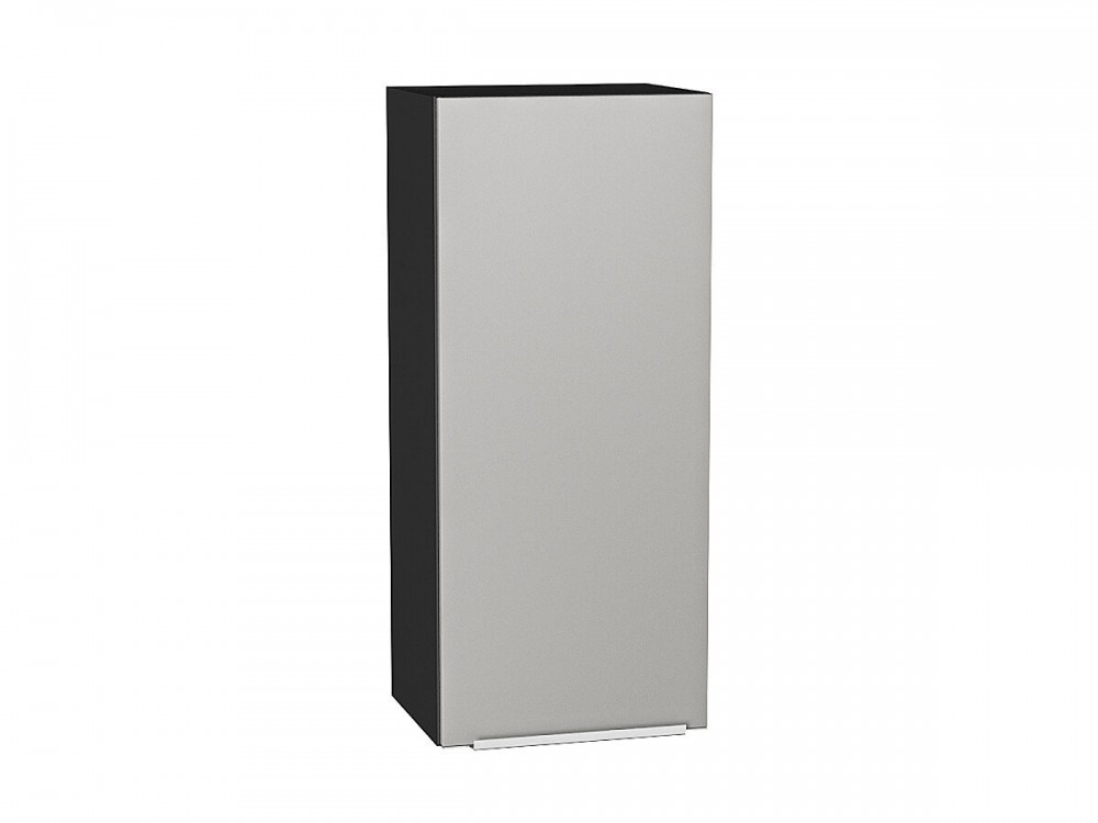  Шкаф верхний с 1-ой дверцей Фьюжн Silky Light Grey