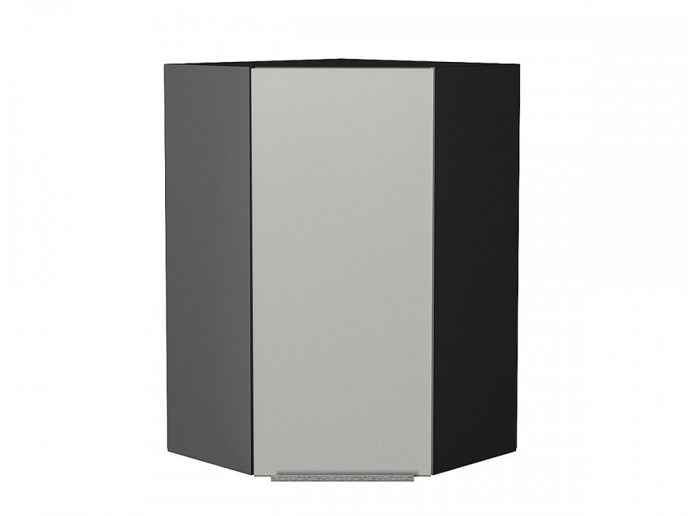 Шкаф верхний угловой Фьюжн Silky Light Grey Шкаф верхний угловой Фьюжн Silky Light Grey