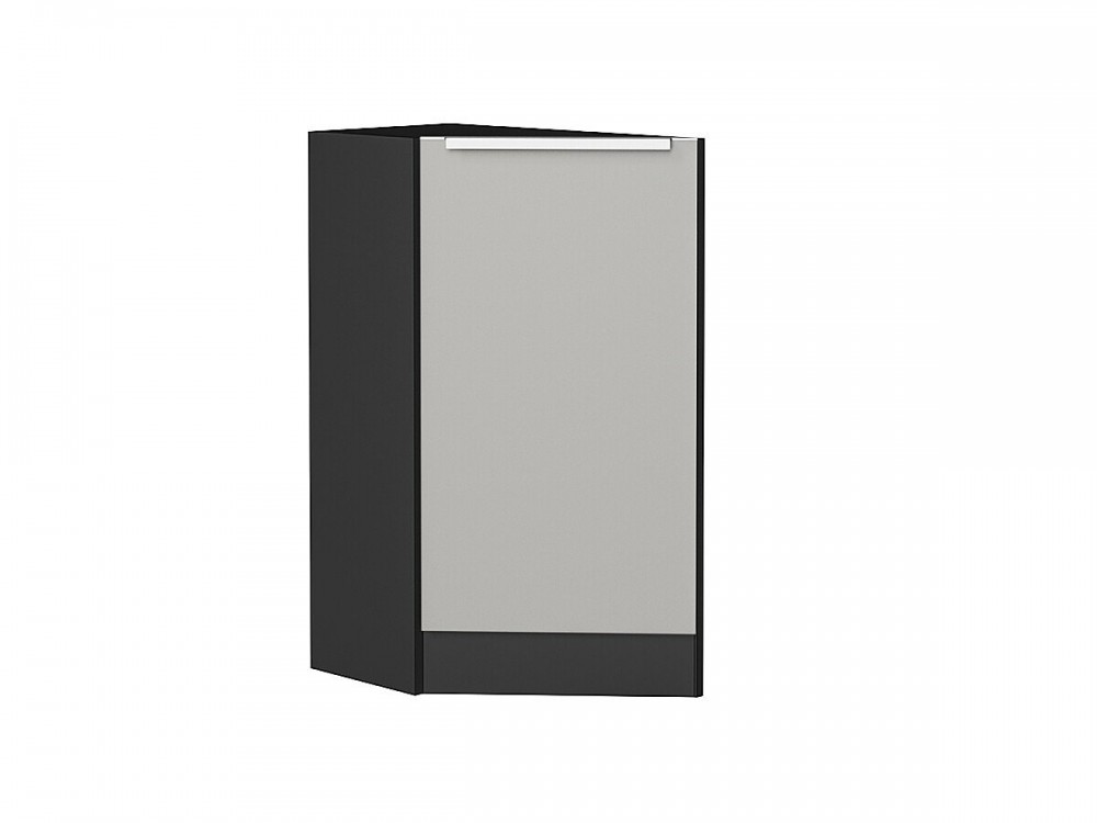 Шкаф нижний торцевой Фьюжн Silky Light Grey Шкаф нижний торцевой Фьюжн Silky Light Grey