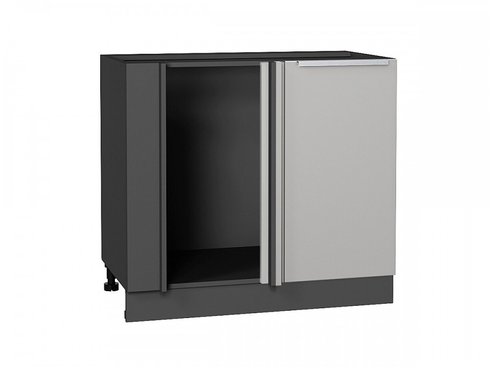 Шкаф нижний угловой Фьюжн Silky Light Grey Шкаф нижний угловой Фьюжн Silky Light Grey