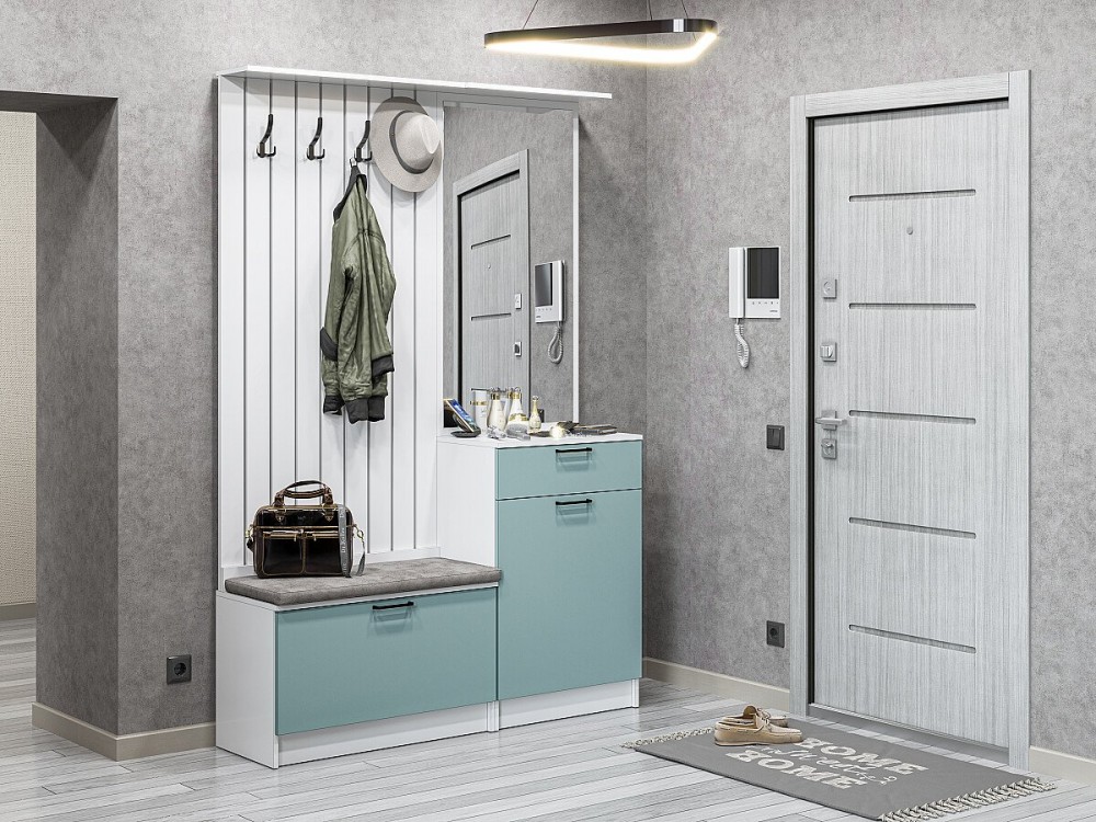 Прихожая Стиль-02 Grey-green In 2S Прихожая Стиль-02 Grey-green In 2S