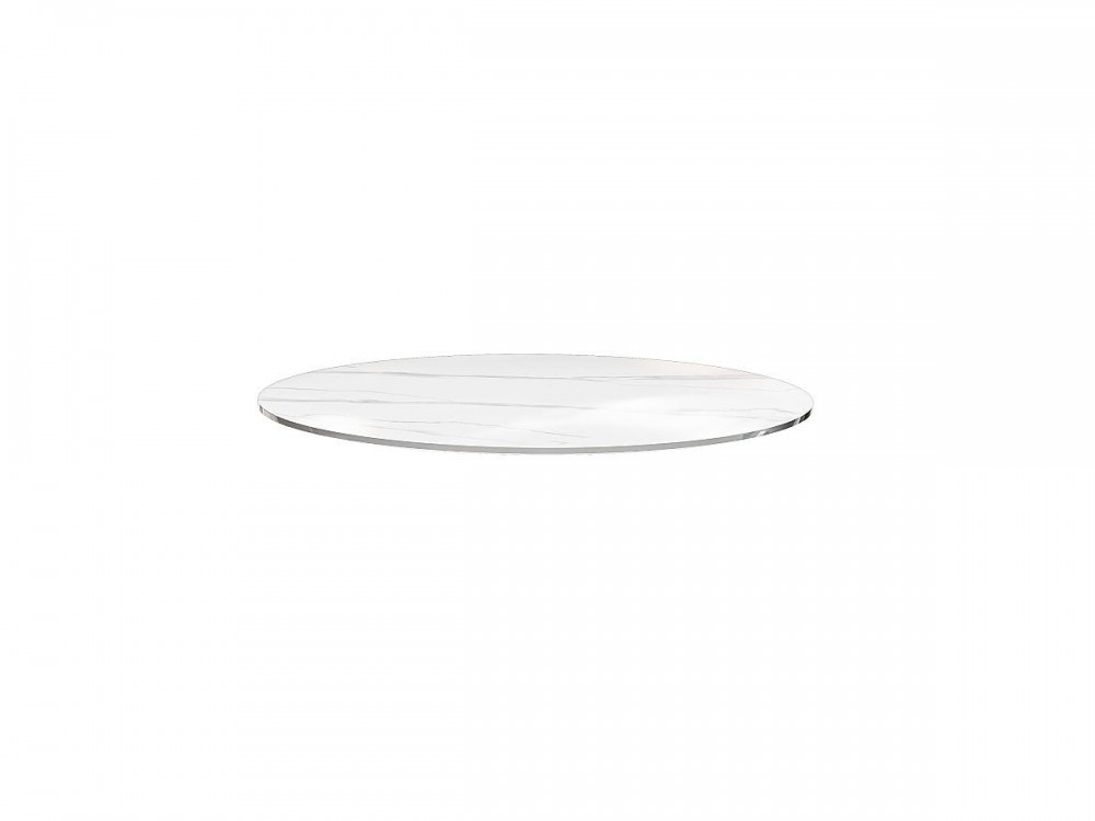 Столешница для стола Form-R.2B White Gloss Marble  Столешница для стола Form-R.2B White Gloss Marble