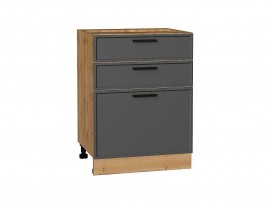 Шкаф нижний с 3-мя ящиками Фрейм