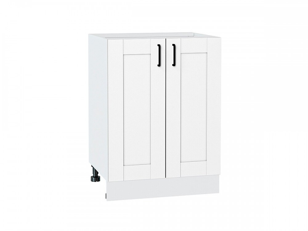  Шкаф нижний с 2-мя дверцами Лофт Super White