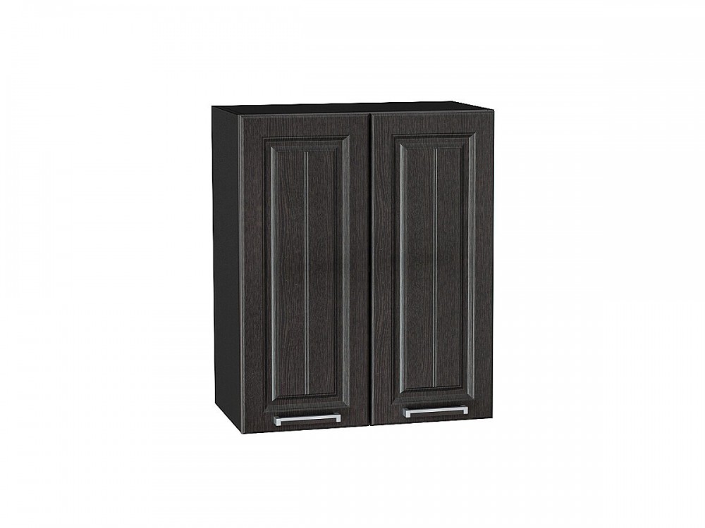  Шкаф верхний с 2-мя дверцами Прага Венге премиум