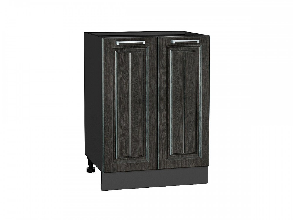  Шкаф нижний с 2-мя дверцами Прага Венге премиум