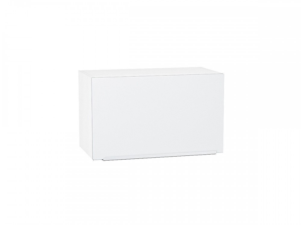  Шкаф верхний горизонтальный Фьюжн Silky White