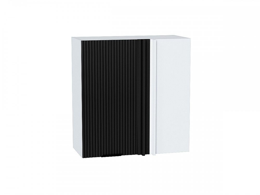  Шкаф верхний прямой угловой Евро Лайн Антрацит