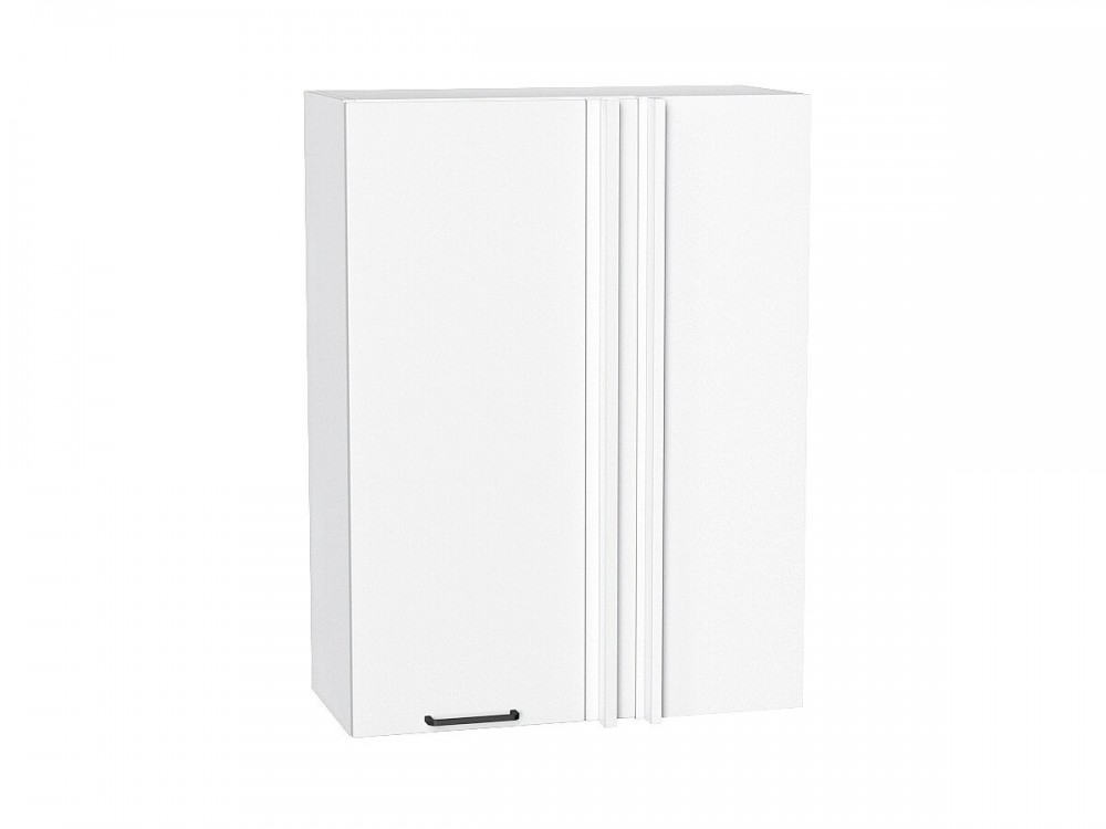  Шкаф верхний прямой угловой Флэт White In 2S