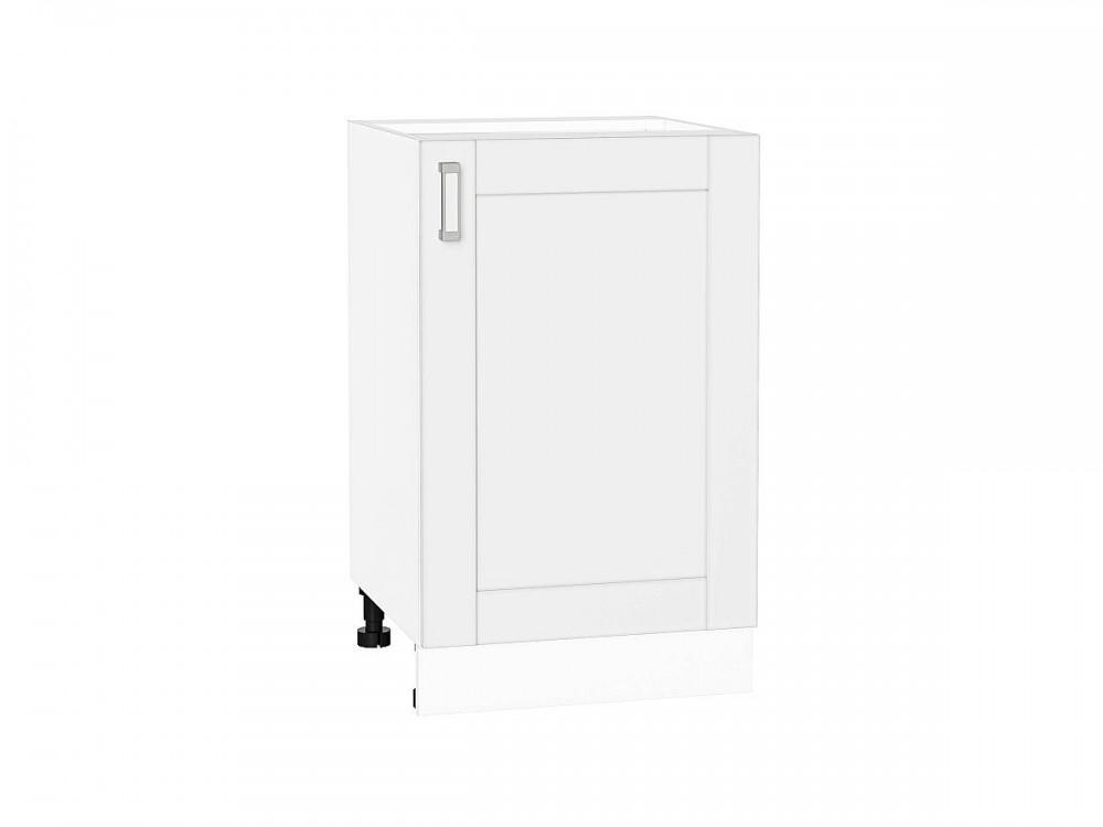  Шкаф нижний с 1-ой дверцей Лофт White Silk