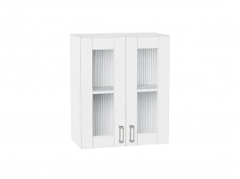 Шкаф верхний с 2-мя остекленными дверцами Лофт