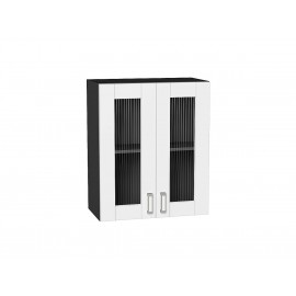 Шкаф верхний с 2-мя остекленными дверцами Лофт Шкаф верхний с 2-мя остекленными дверцами Лофт