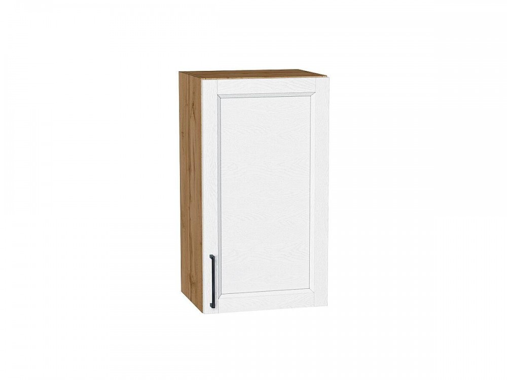  Шкаф верхний с 1-ой дверцей Сканди White Silkwood