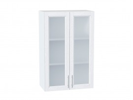 Шкаф верхний с 2-мя остекленными дверцами Сканди