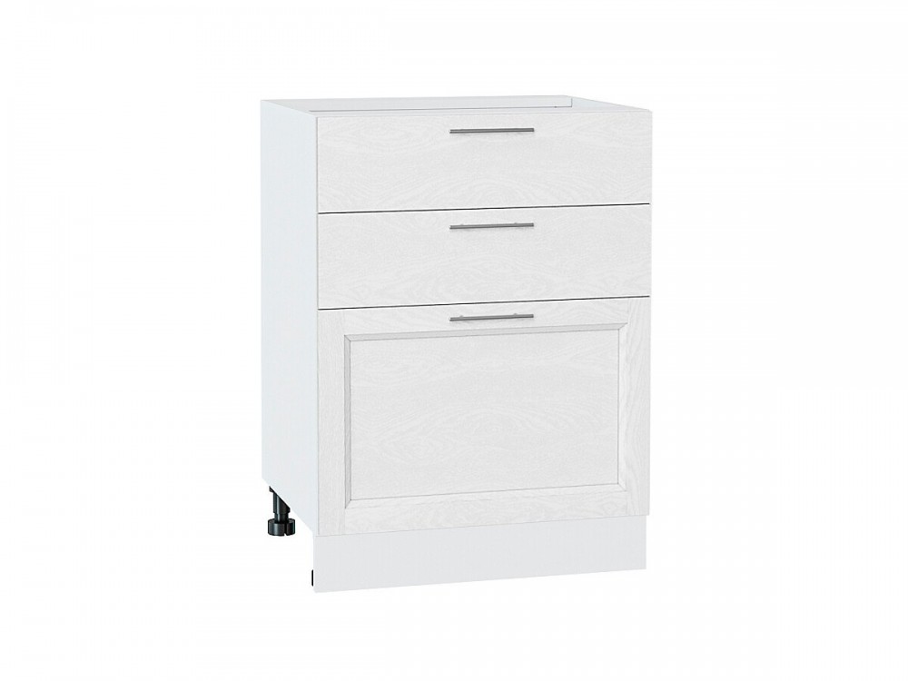 Шкаф нижний с 3-мя ящиками Сканди White Softwood Шкаф нижний с 3-мя ящиками Сканди White Softwood